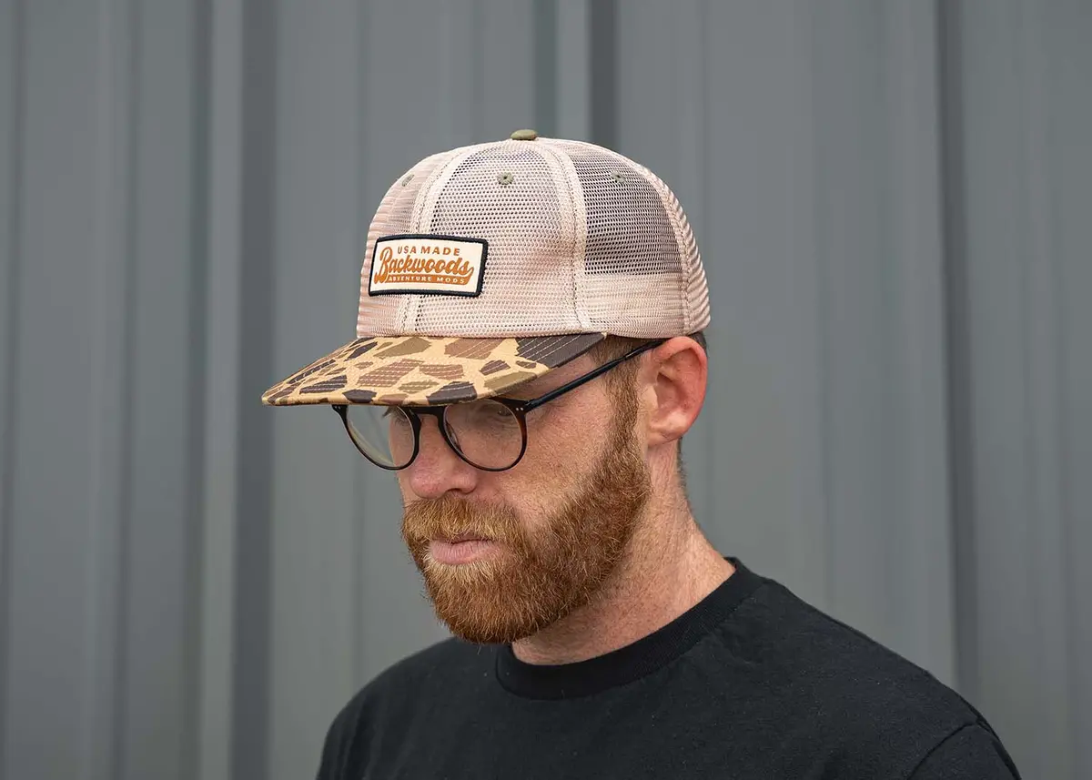 Backwoods Duck Camo Trucker Hat 1