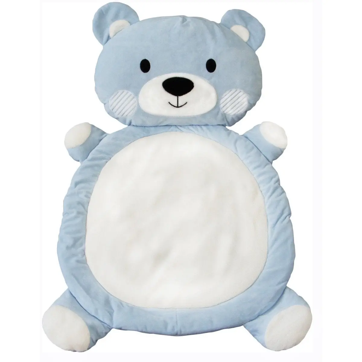 Living Textiles Play Mat - Blue Bear 1