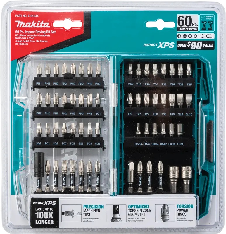 Makita Impact 60 Pc. Bit Set 1