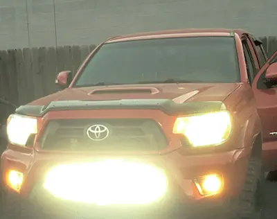 2005-2015 2Nd Gen Tacoma Black Oak Led 30'' Double Row Light Bar Kit 1