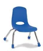 Large School Chair - Blue 1
