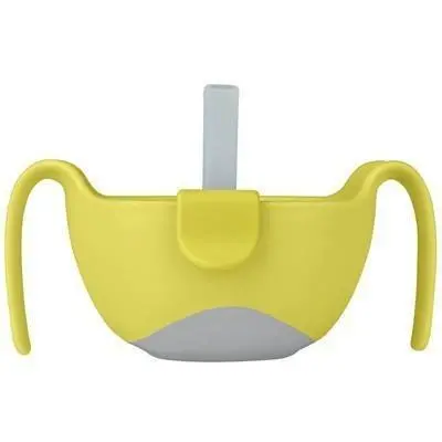 B.Box Bowl And Straw - Lemon Sherbet 1