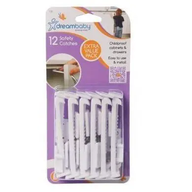 Dreambaby Safety Catches 12 Pack 1