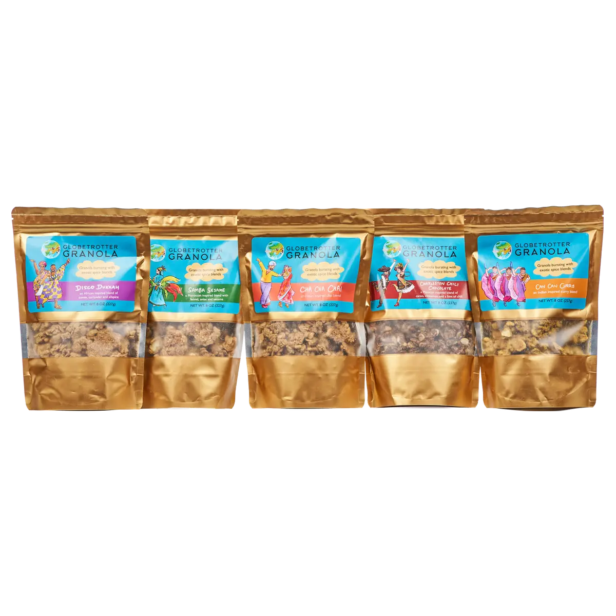 Crunch The World Granola Bundle 1