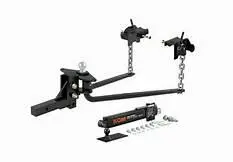 Round Bar Weight Distribution Hitch With Lubrication Sway Control (8-10K) 1