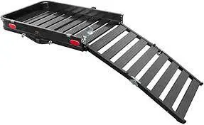 Curt - 18112 - Aluminum Cargo Carrier W/Ramp 1