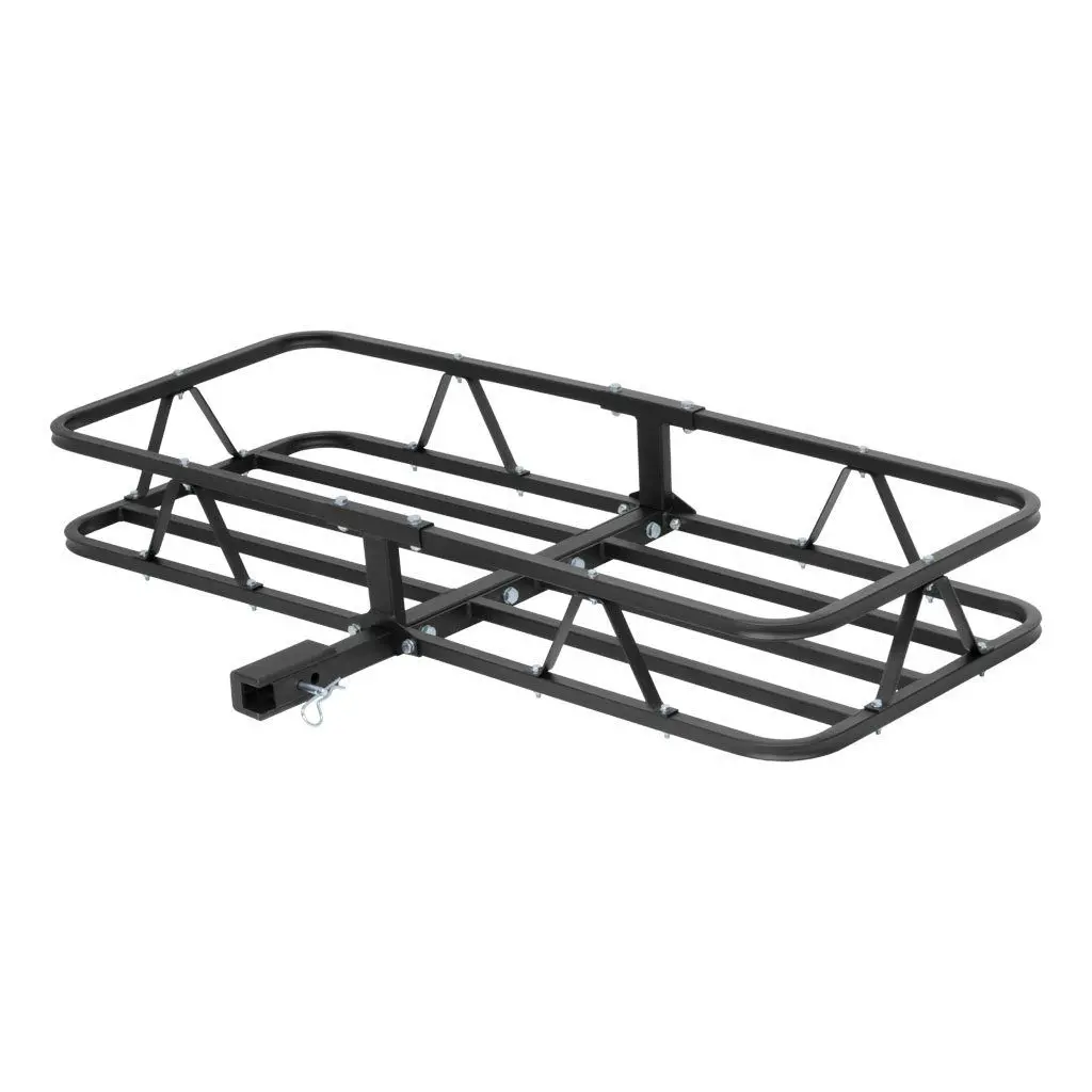 Curt - 18145 - 48" X 20" Black Steel Basket Cargo Carrier 1