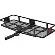 Curt - 18151 - 60" X 20" Black Steel Basket Cargo Carrier 1
