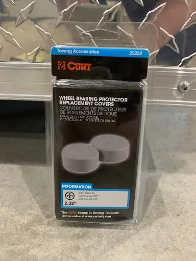Curt - 23232 - 2.32" Bearing Protector Dust Covers (2-Pack) 1