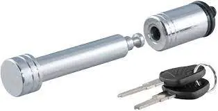 Curt - 23515 - 5/8" Hitch Lock (2" Receiver, Barbell, Chrome) 1