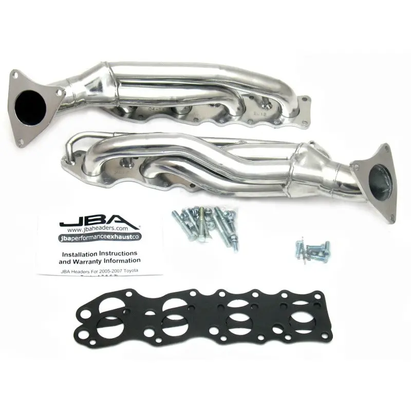 Jba 07-20 Toyota 5.7L V8 1-5/8In Primary Silver Ctd Cat4ward Header 1