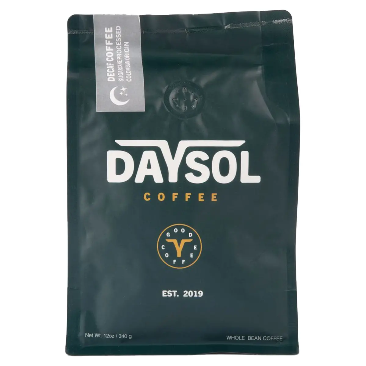 Colombian Decaf Whole Bean Coffee (12 Oz) 1