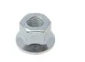 Hex Wheel Nut, Flange 5/8"-18 Id, 1 1/8" Od, Right Hand Thread 1