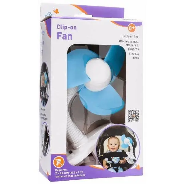 Dreambaby - Cool On The Go Stroller Fan - Clip-On Foam Fan 1