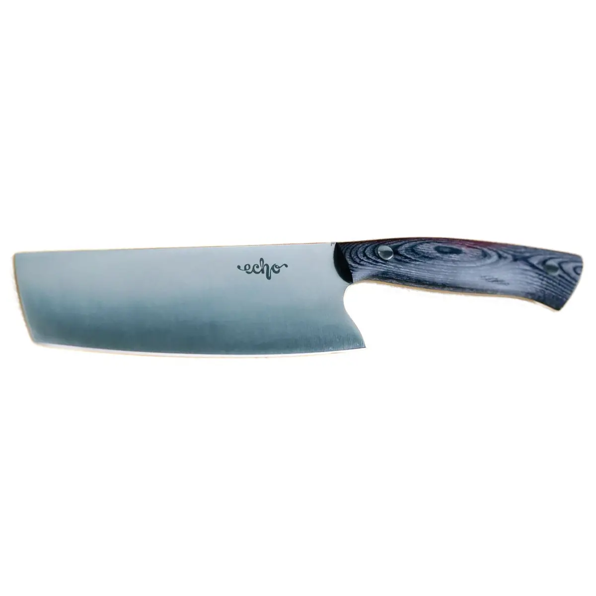 6" Echo Nakiri Knife - Charcoal 1