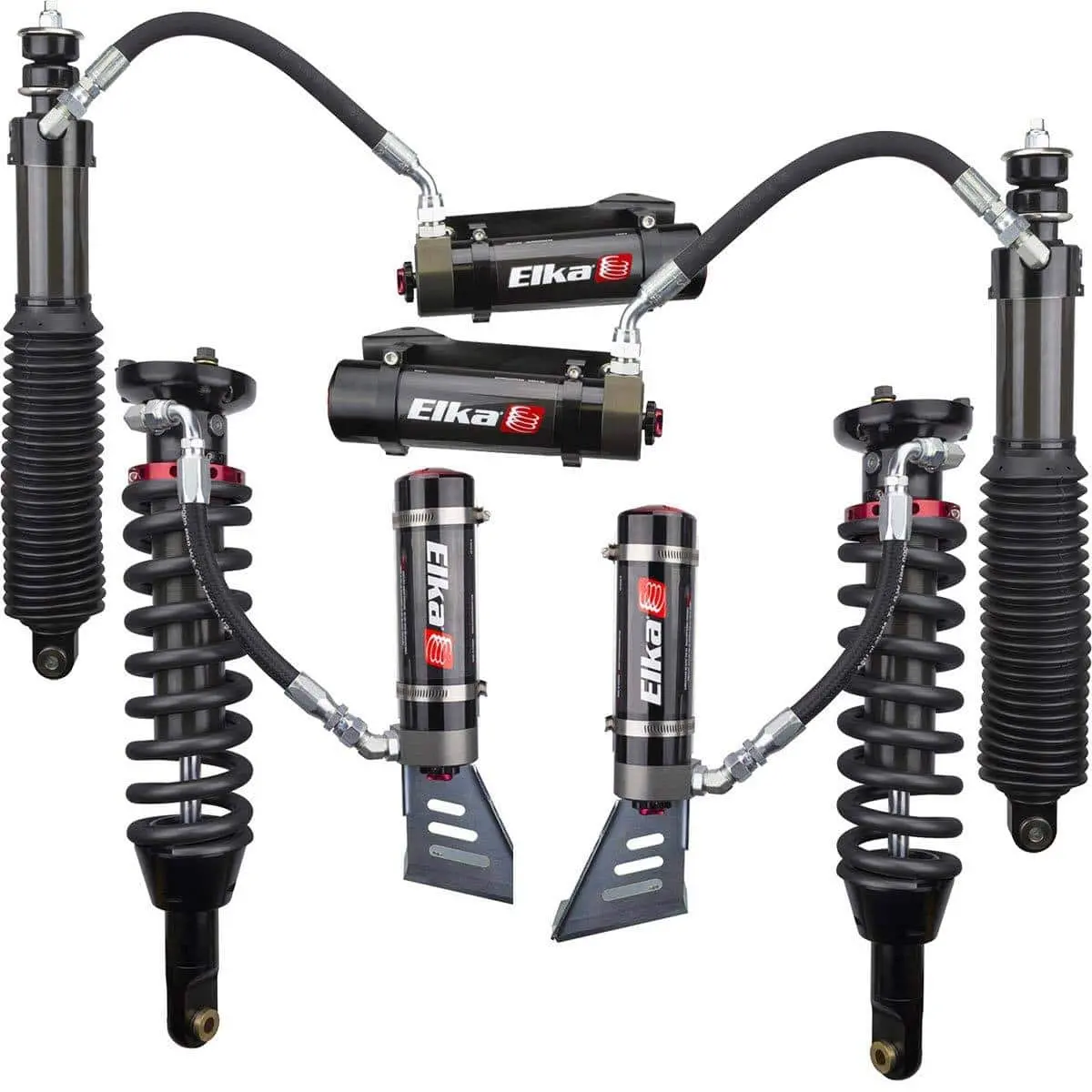 2010-2024 5Th Gen 4Runner 2-3" Elka 2.5" Dc Resi Suspension Lift (Non-Kdss) 1