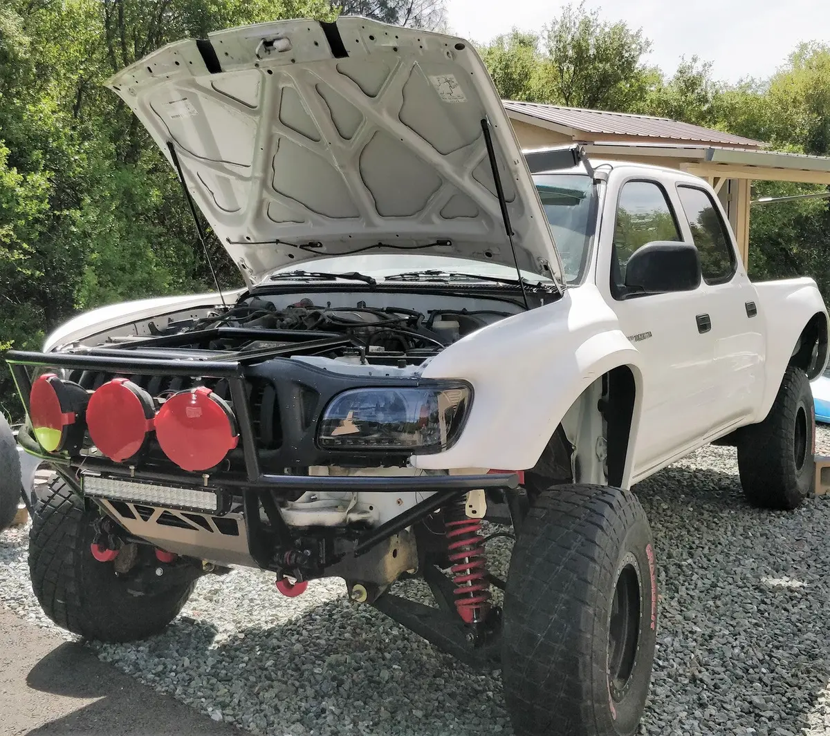 2001-2004 1St Gen Tacoma Hood Strut Kit 1