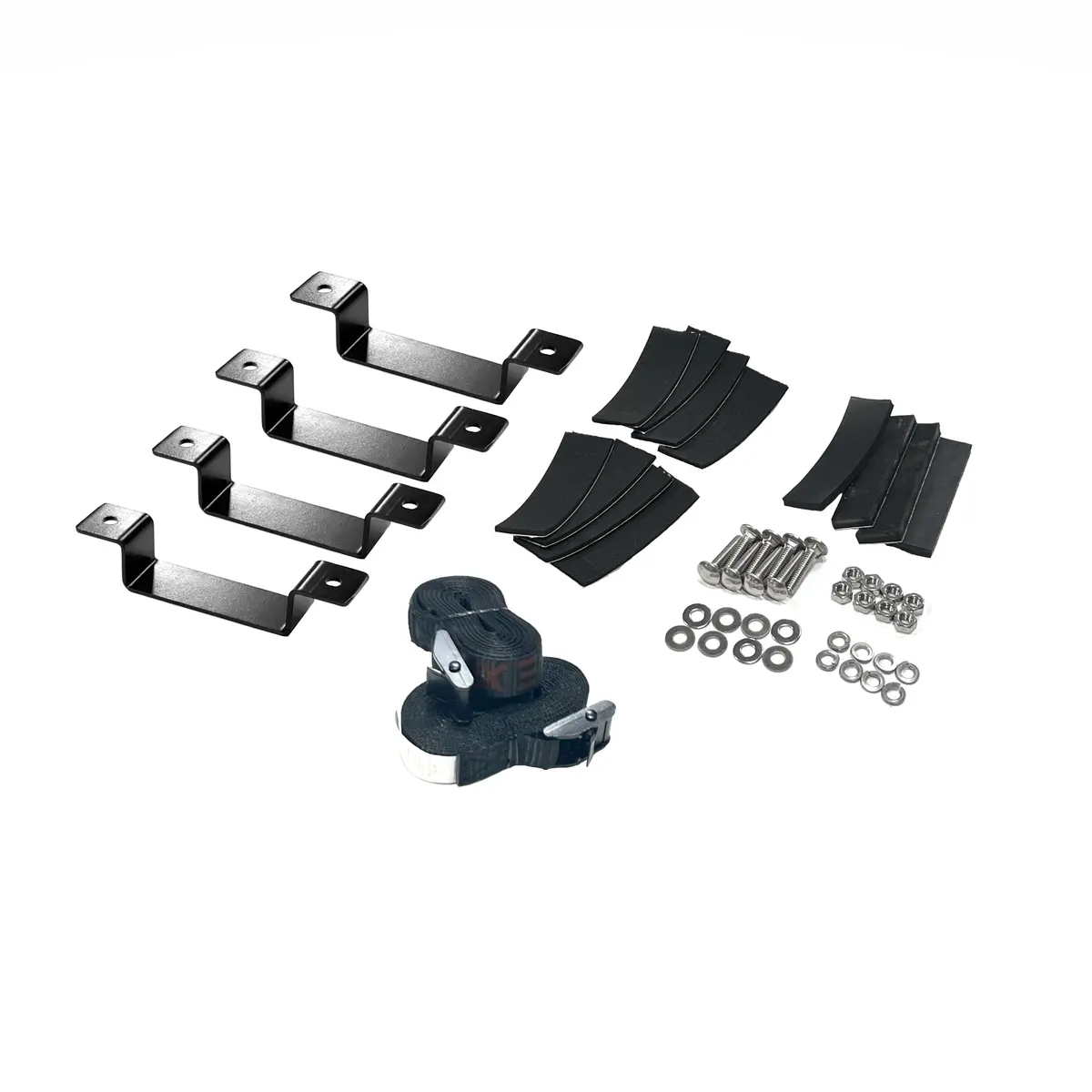Exr Bolt-On 'U' Brackets, Attach Roof Accessories To Various Xbars Styles (4Pcs) (Exr2641) 1