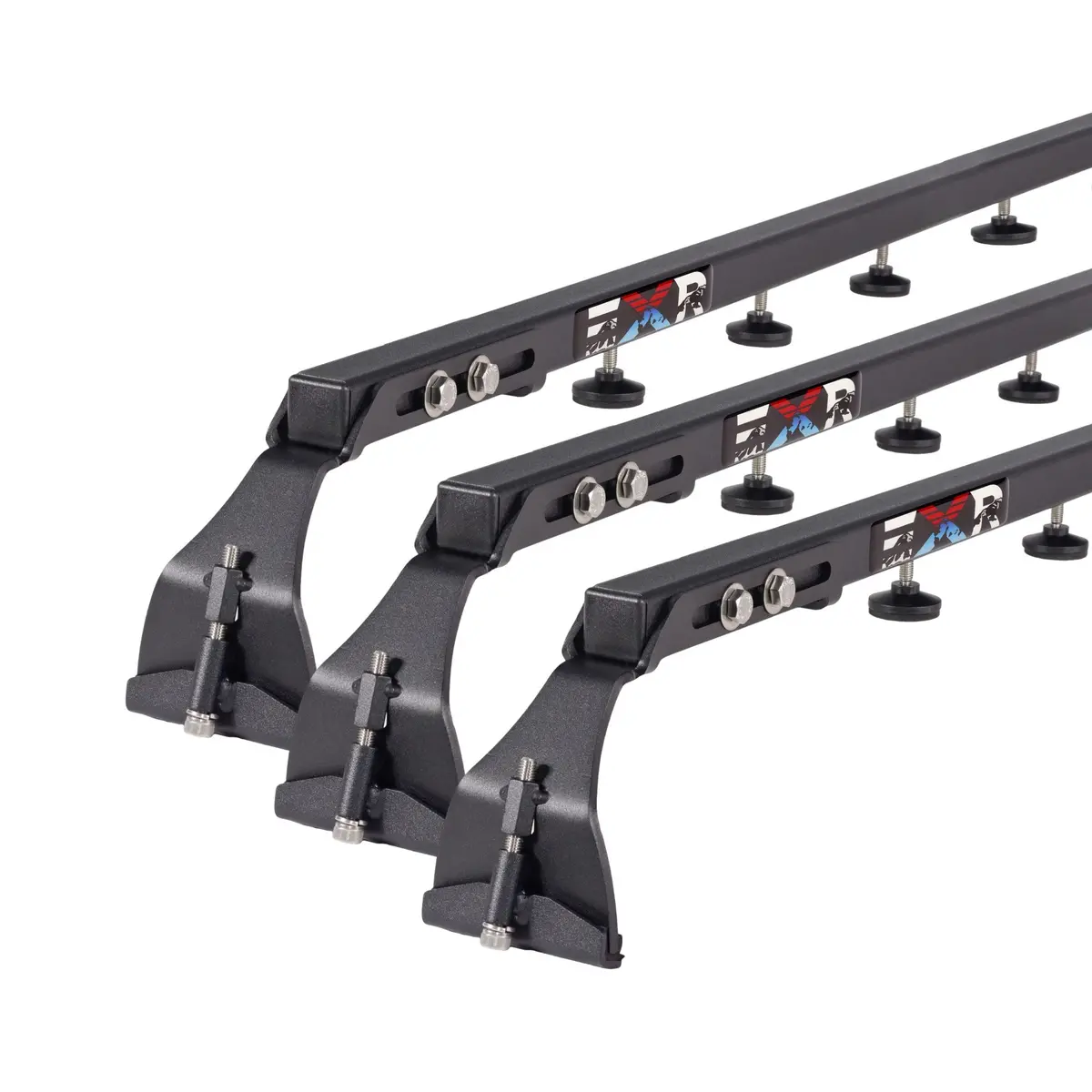 Exr Camper Roof Rack, 3 Heavy Duty Xbars For Tents, No Drilling, Fits Jeep Wrangler Jl/U 2-4Dr And Gladiator Jt (Exr3811) 1