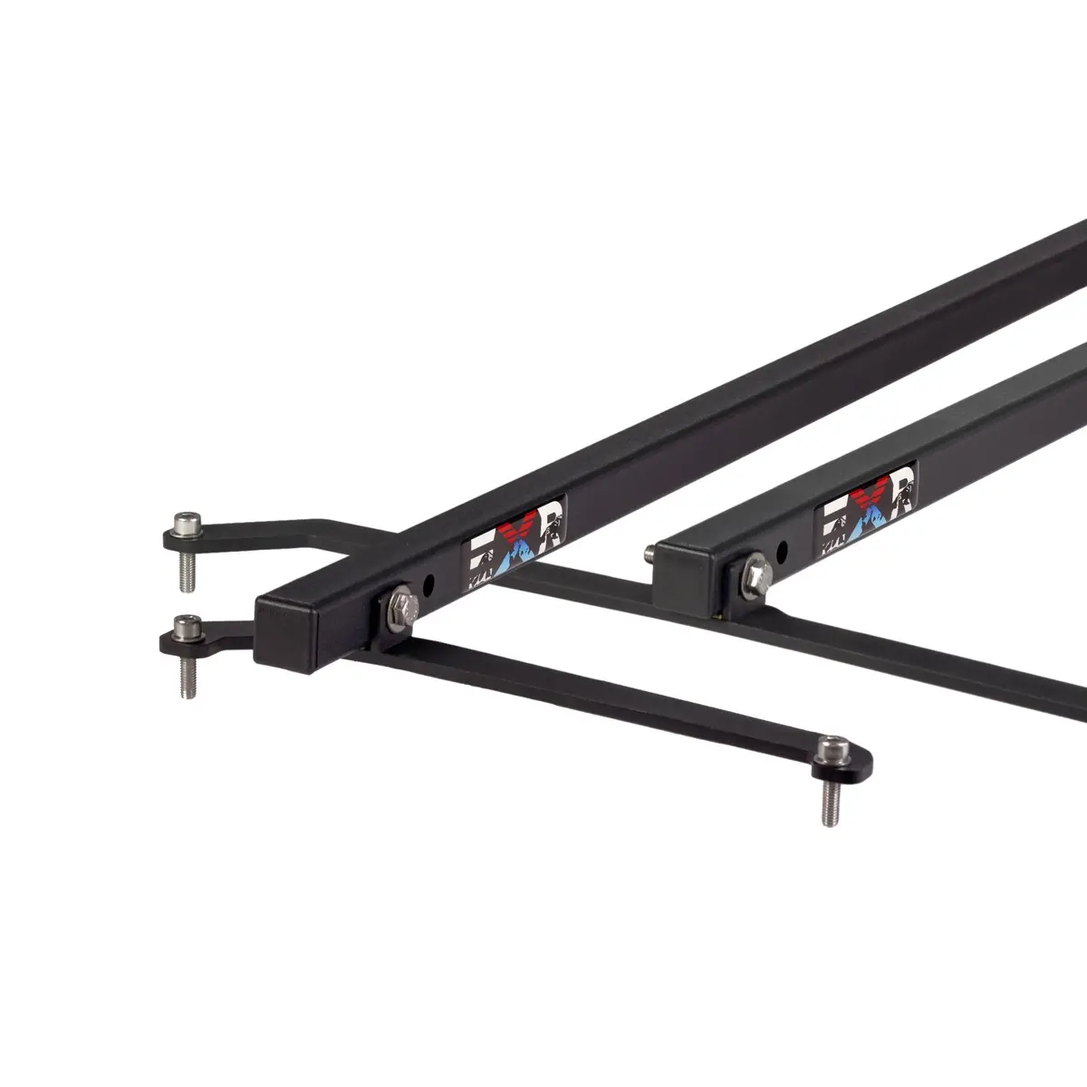 Exr Soft Top (Or No Top) Roof Racks, 2 Heavy Duty Xbars, Fits Jeep Wrangler Jlu 4Dr (Exr6441) 1