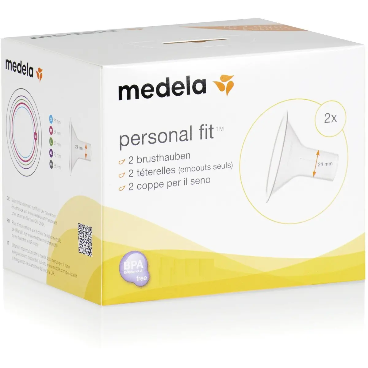 Medela Personal Fit Breastshield Set (2Pc) 1