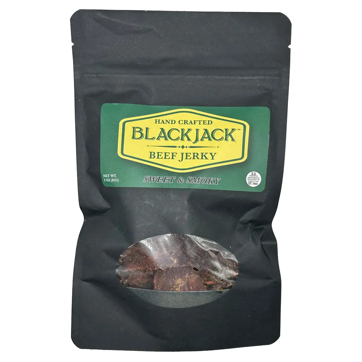 Blackjack Sweet And Smoky Beef Jerky 1