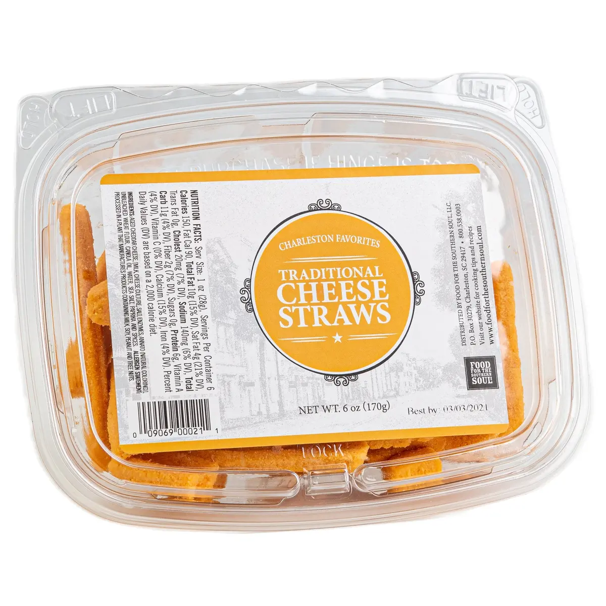 Charleston Favorites Traditional Cheese Straws 1