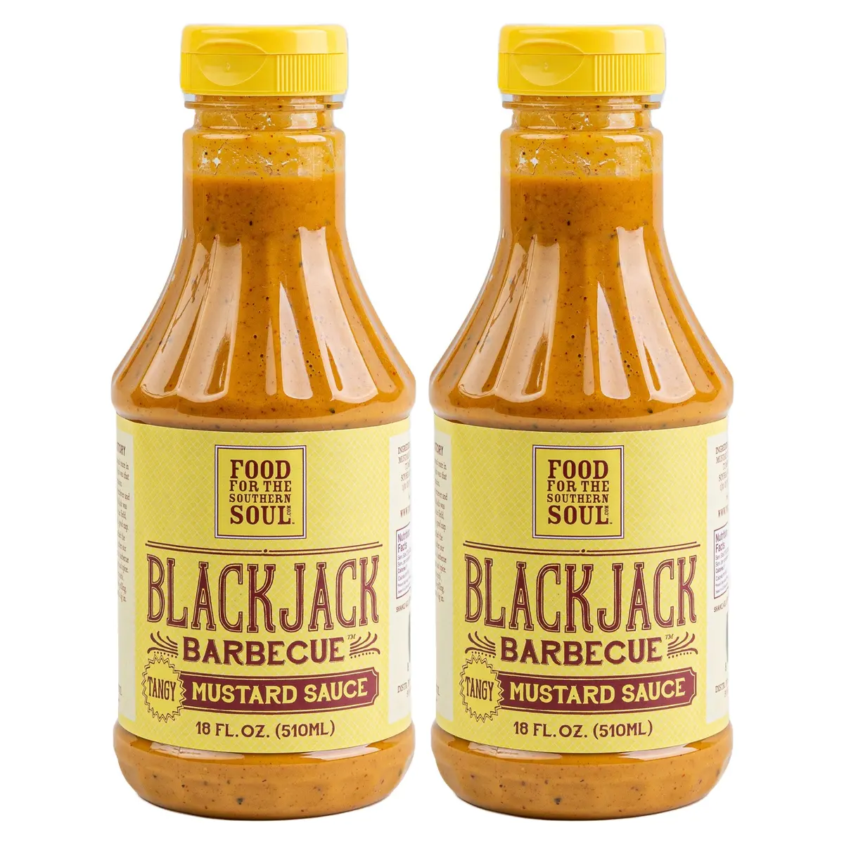 Blackjack Bbq Mustard Sauce (2-Pack) 1
