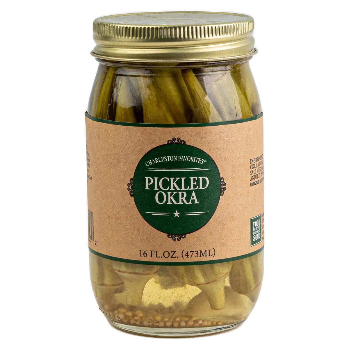 Charleston Favorites Pickled Okra 1