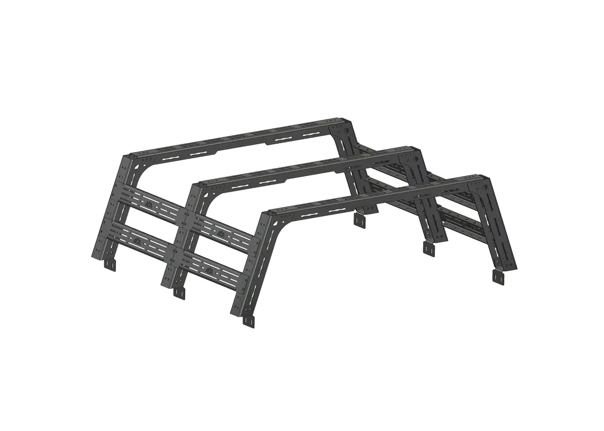 Backwoods Full Height Bed Rack For Toyota Tundra (2007-2026) 1