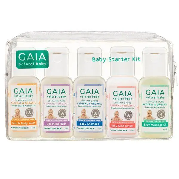 Gaia Natural Baby Starter Kit 1