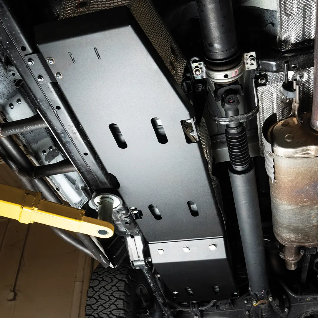 Cali Raised Led Fuel Tank Skid Plate For 2024+ Toyota Tacoma 1