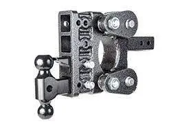 Gen-Y - Gh-1224 - The Boss Torsion-Flex 2In Shank 5In Drop 16K Hitch & Gh-051 Versa Ball & Gh-032 Pintle Lock 1