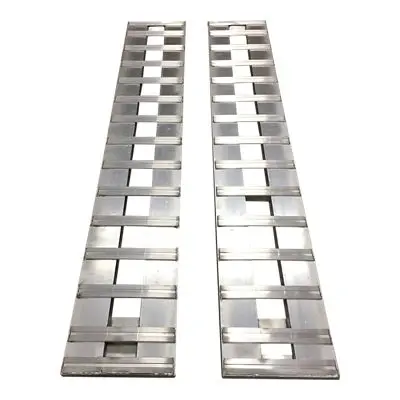 Gen-Y - Gh-R96 - Aluminum Loading Ramps 15" Wide X 96" Long - Set Of 2 1