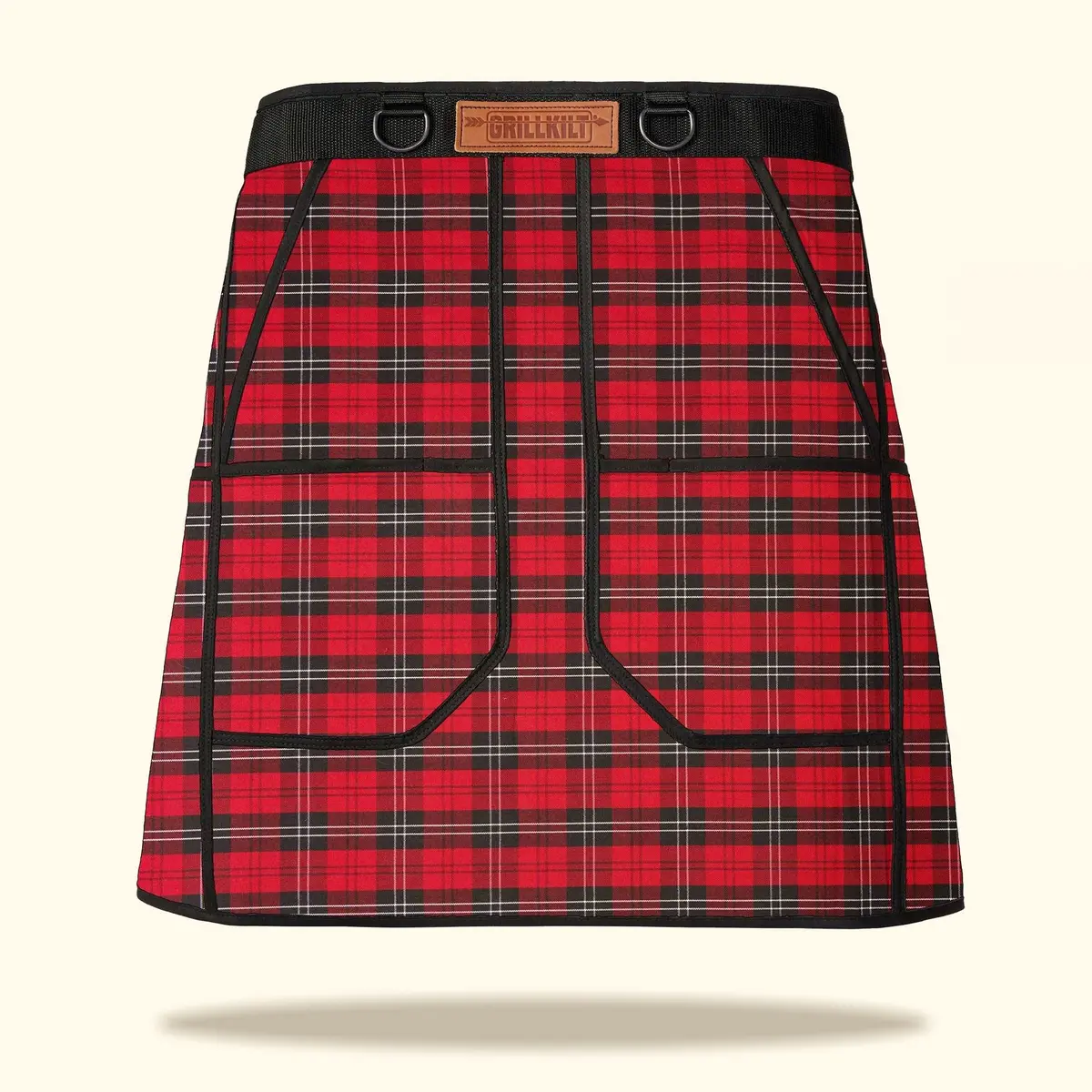 Grillkilt Grilling Apron - Cunningham Tartan 1