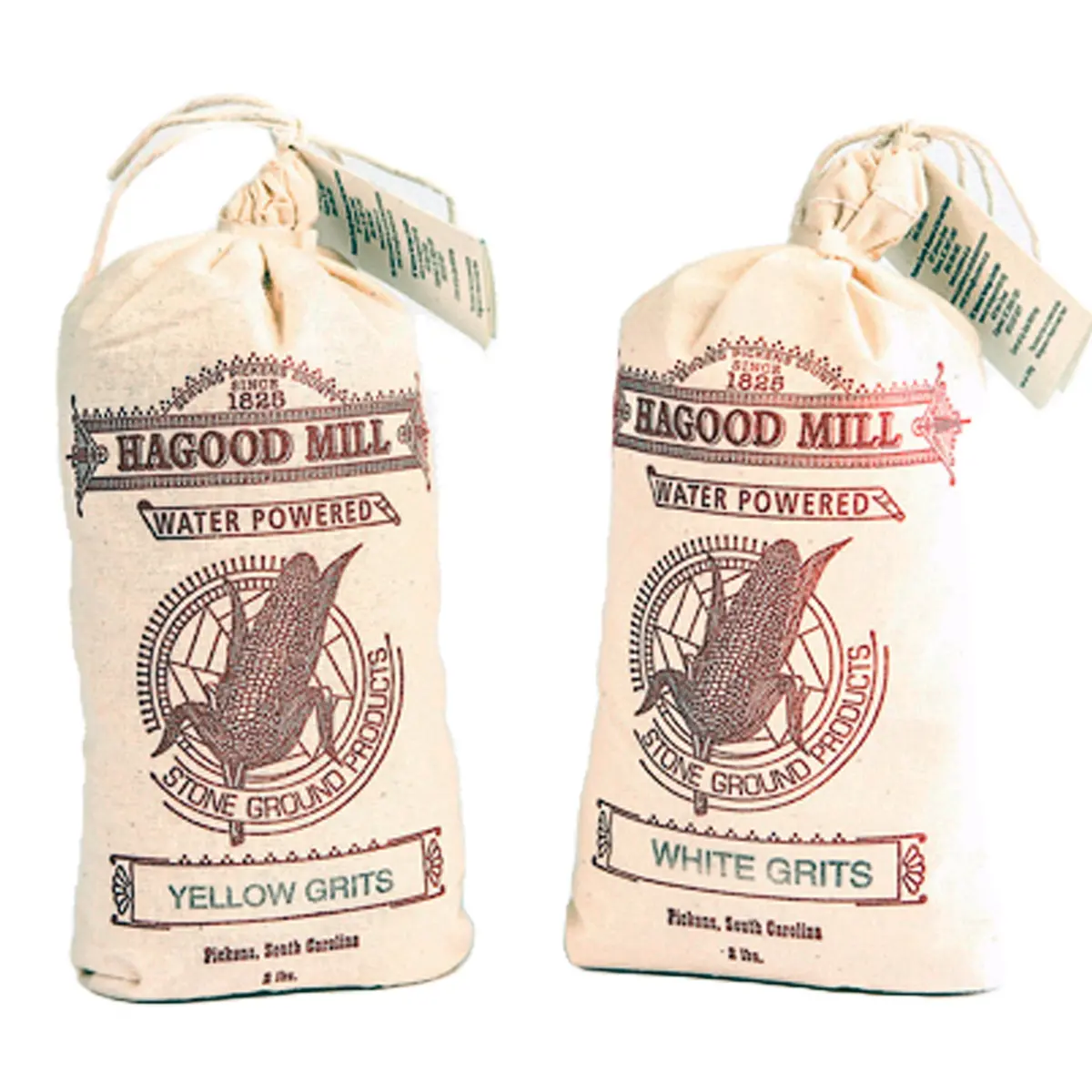Hagood Mill Stone Ground Grits - White And Yellow (2-Pack) 1