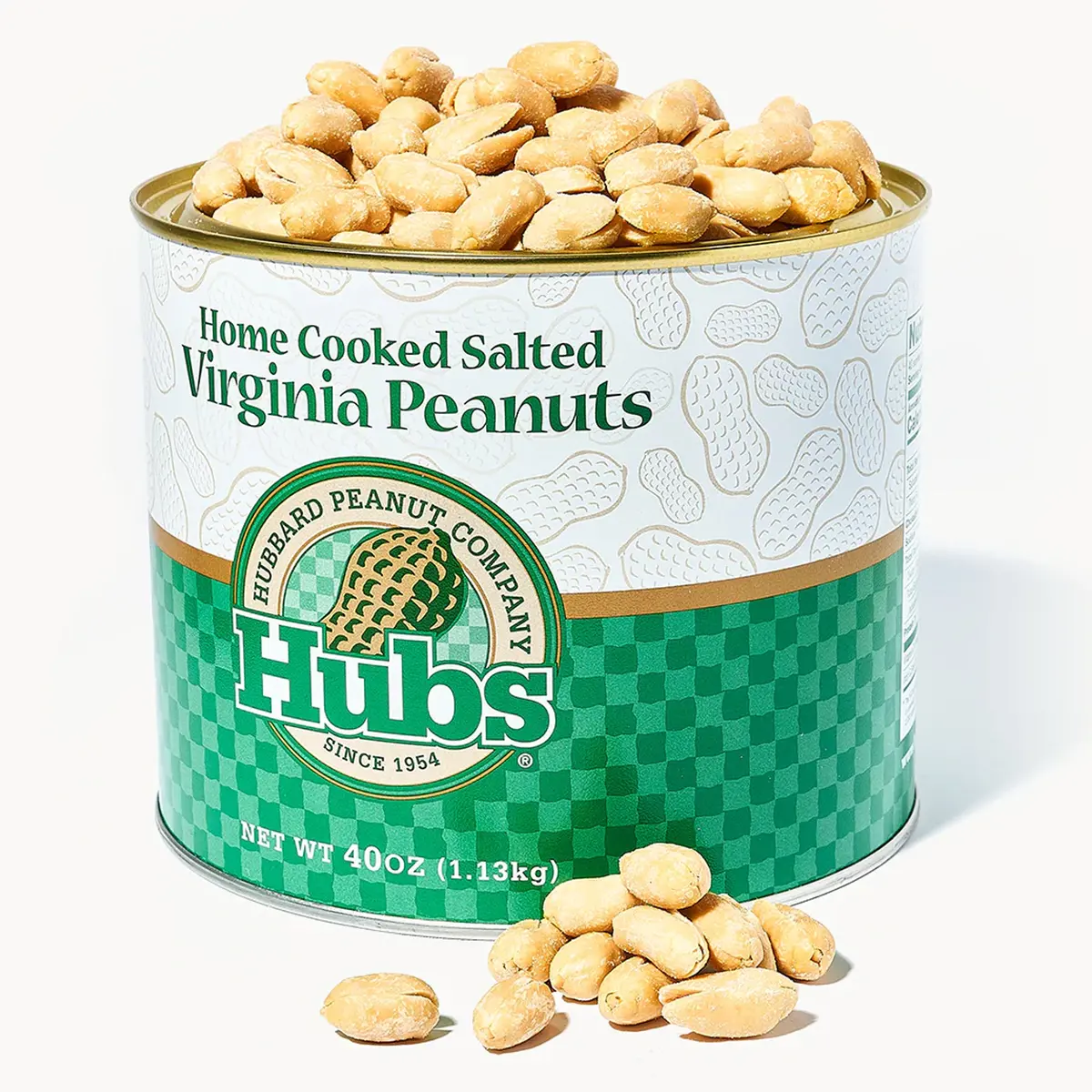 Home Cooked Salted Virginia Peanuts - 20Oz. 1