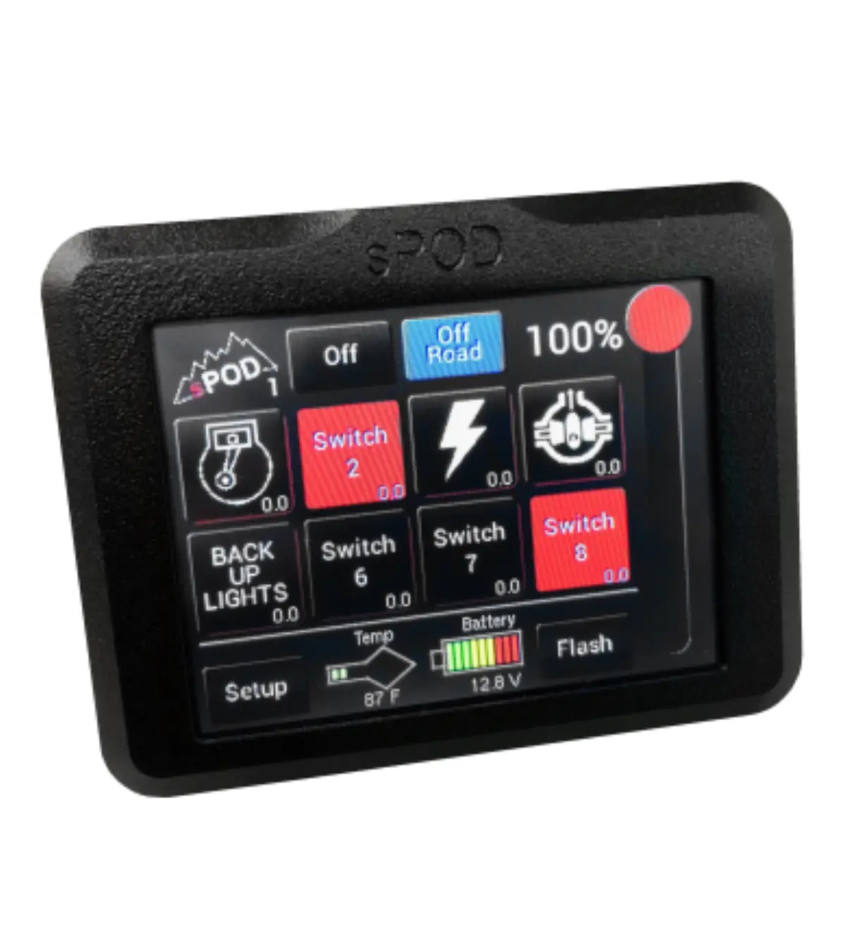 Spod Bantamx W/ Touchscreen: Universal (Full Kit W/ 36" Battery Cables) 1