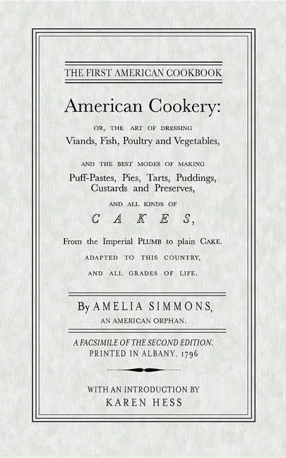 American Cookery 1