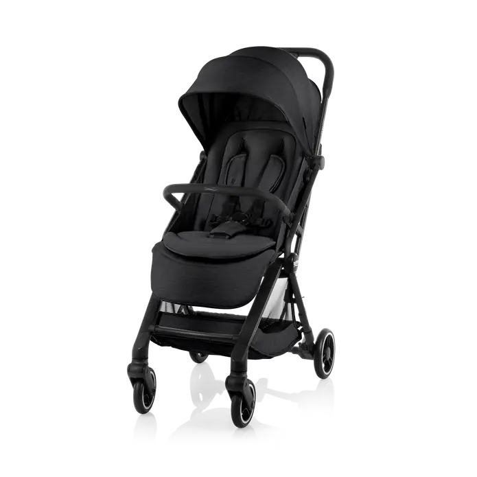 Britax Flylite Travel Stroller – Raven Black 1