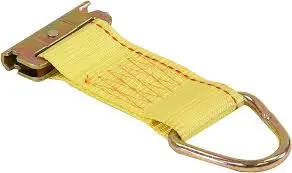 Buyer Products Rope Ring, Yellow Strap 1,000# 1
