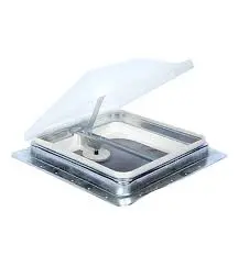 Vent Dome 14 X 14 Plastic Top Crank W/ Screen 1