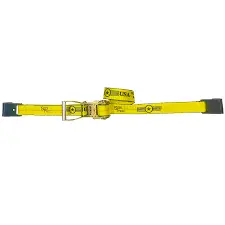 2"X27' Wide Handle Ratchet Strap W/ Flat Hook 1
