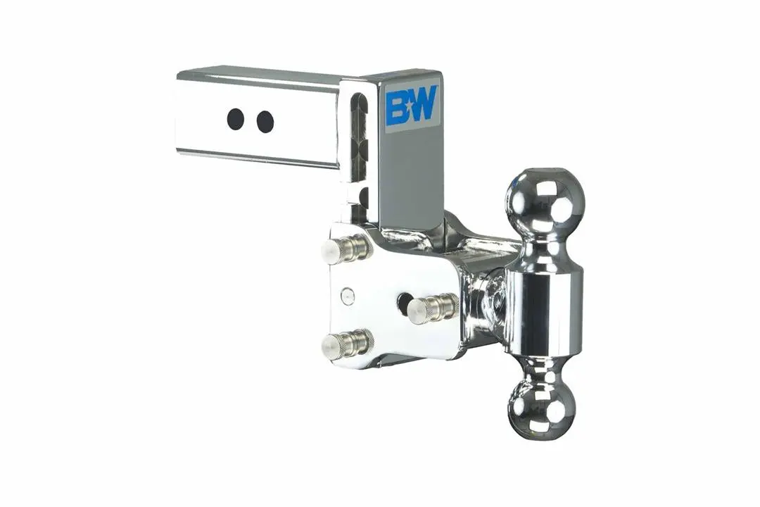 B&W Tow & Stow 14,500 Gross Weight 5" Drop 4-1/2" Rise Chrome 1