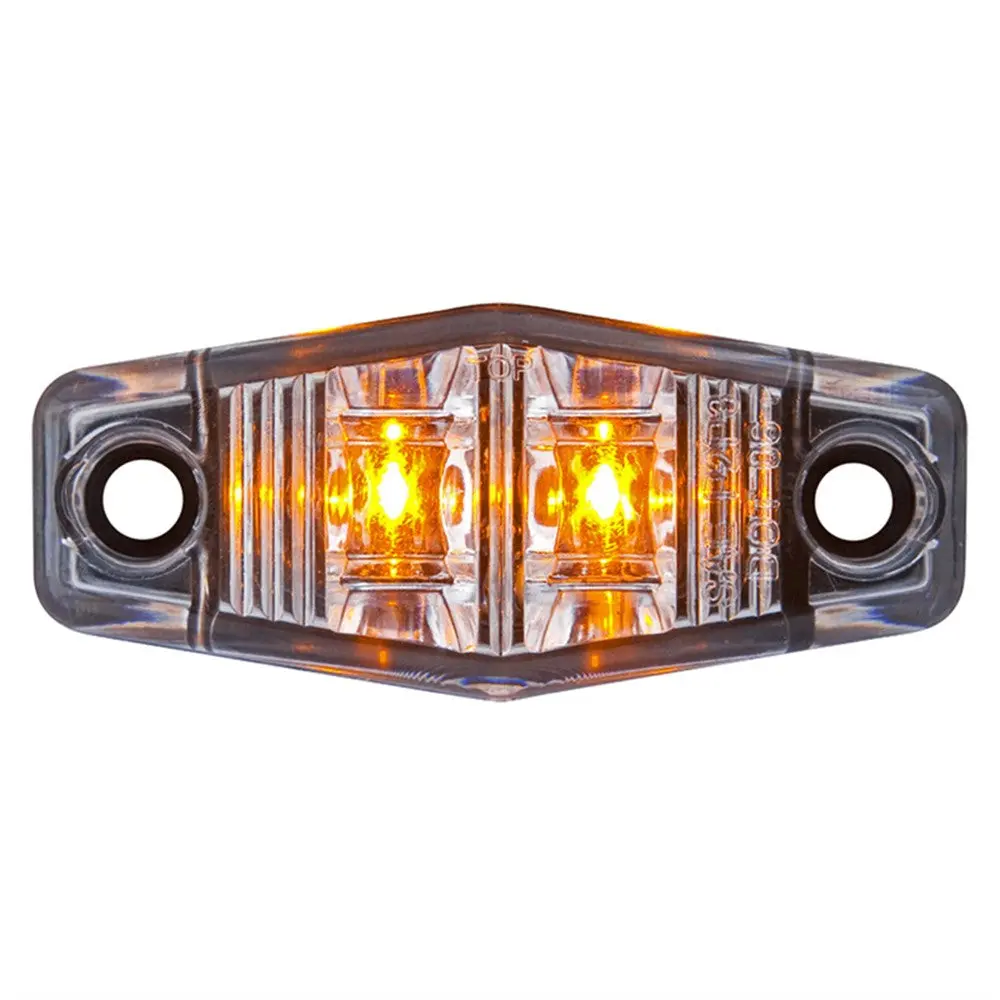 Led Amber Marker, Clear Lens 1