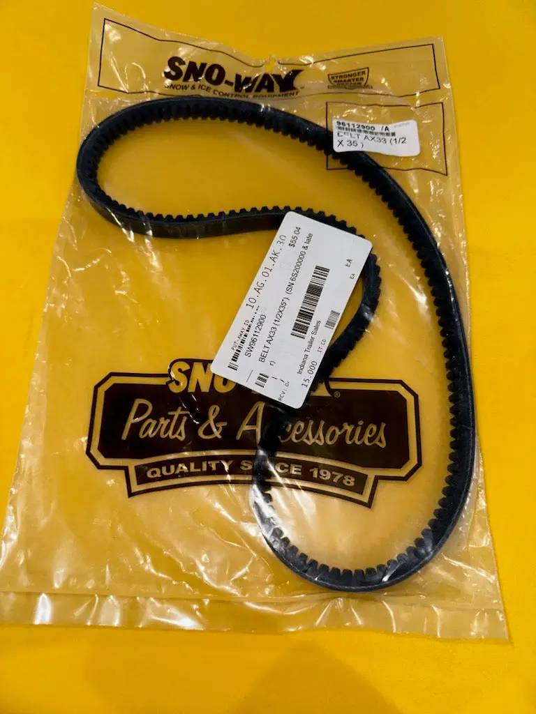Sno-Way Belt Ax33 (1/2X35") (Sn 6S200000 & Later) 1