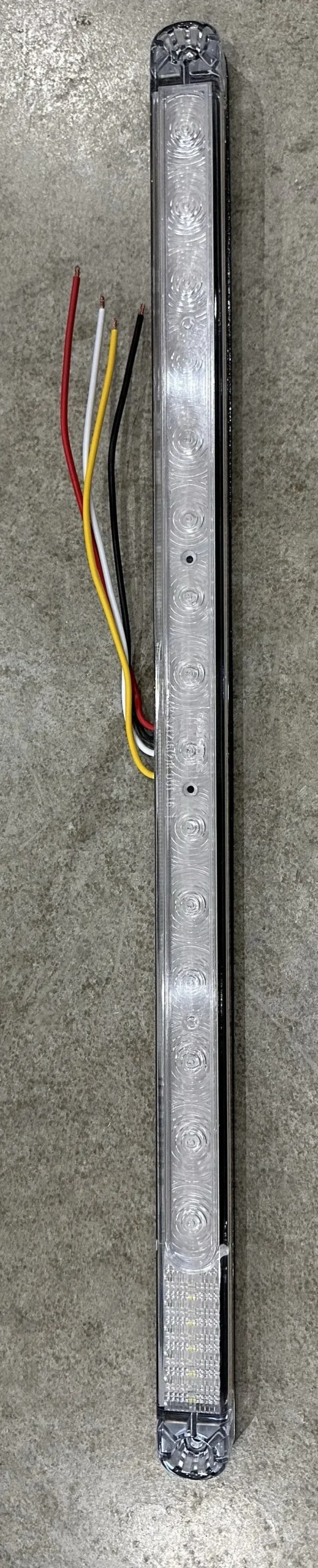 19.5" Clear Lens Tail W/ Backup Light Built 1