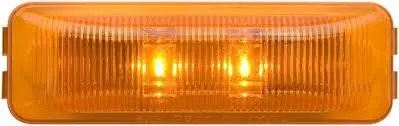 Led Amber Marker/Clearance Thinline, Snap-In 2 Diode 1