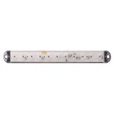 Led Red Stop/Turn/Tail Thinline Surface Mount, Clear Lens 1