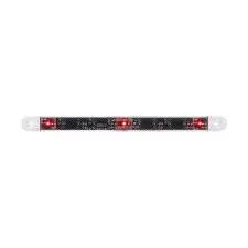 Optronics Clear Lens, Red Led Identification Bar 1